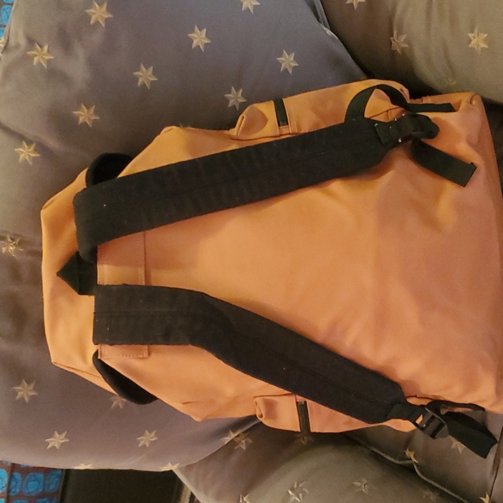 J Crew Rubberized Waterproof Backpack. - image 2